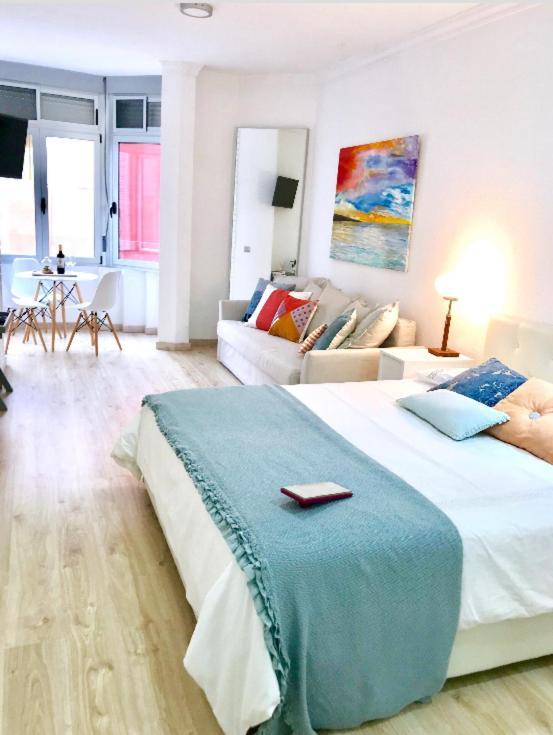 Апартаменты Cosy Loft In Front Of Blue Ocean Лас-Пальмас-де-Гран-Канария Экстерьер фото